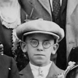Lucien Dulac at his sister's wedding in Montreal in 1925.